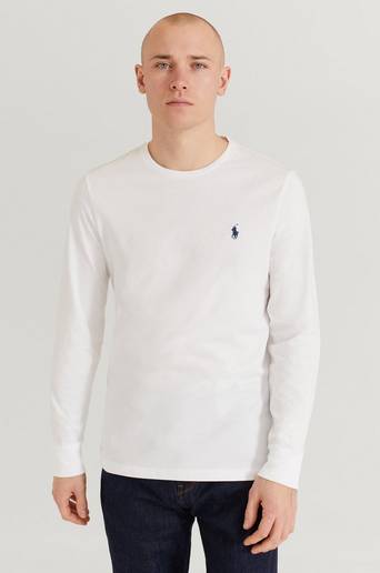 Polo Ralph Lauren Långärmad T-shirt KSC08 LS Tee Vit