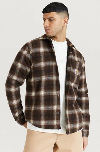 Carhartt WIP Overshirt Lashley Shirt Jac Brun