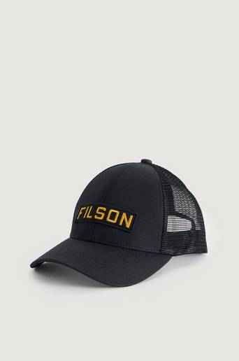 Filson Keps Mesh Snap-Back Logger Cap Svart