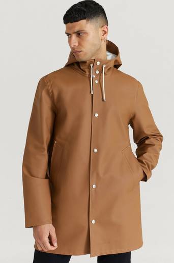 Stutterheim Regnjacka Stockholm Cognac Brun