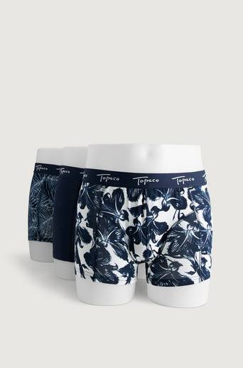 Topeco 3-Pack Men's Regular Boxer 3-P, Mixed Multi