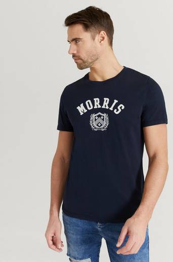 Morris T-Shirt Coleridge Tee Blå