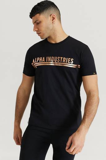 Alpha Industries T-Shirt Alpha Industries T Foil Print Svart