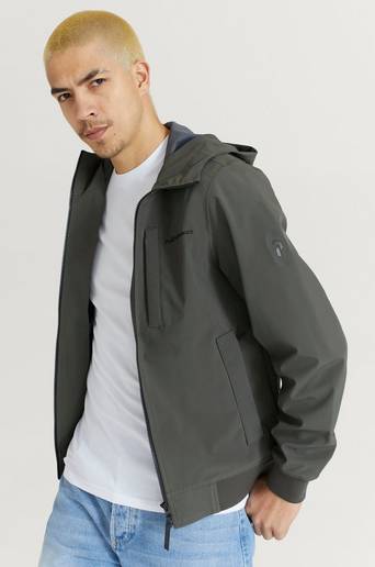 Peak Performance Jacka M Softshell Hood Jacket-BLACK OLIVE Grön