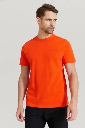 Peak Performance T-Shirt M Moment Tee-SUPER NOVA Orange