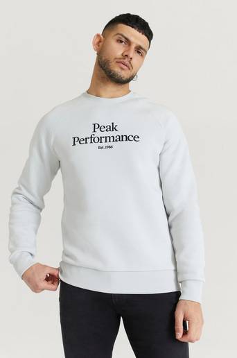 Peak Performance Sweatshirt M Original Crew-ANTARCTICA Grå