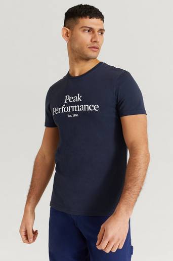 Peak Performance T-Shirt M Original Tee-BLUE SHADOW Blå