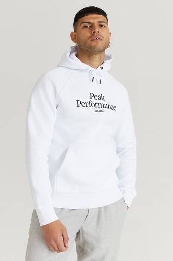 Peak Performance Hoodie M Original Hood-WHITE Vit