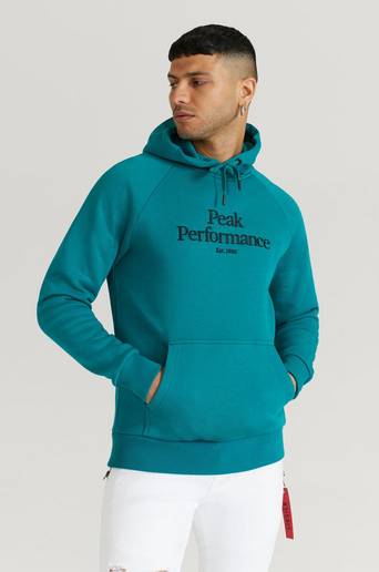 Peak Performance Hoodie M Original Hood-Ceres Green Grön