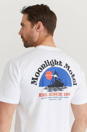 Vans T-Shirt Moonlight Motel SS Vit