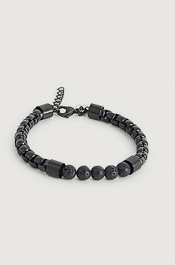 by Billgren Armband Bracelet Black Steel Svart