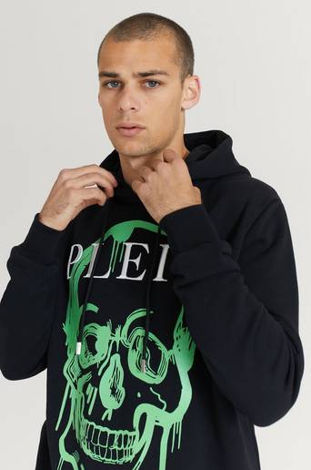 Philipp Plein Hoodie Sweatshirt Skull Svart