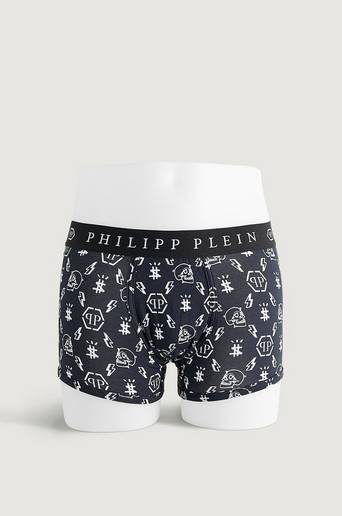 Philipp Plein Boxerkalsonger Boxer Monogram Svart