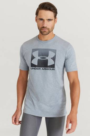 Under Armour T-Shirt UA Boxed Sportstyle SS Grå