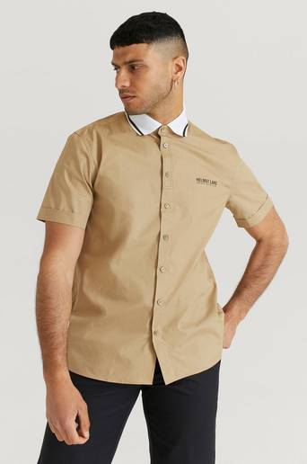 Helmut Lang Kortärmad Skjorta Short Sleeve Shirt LT Grön