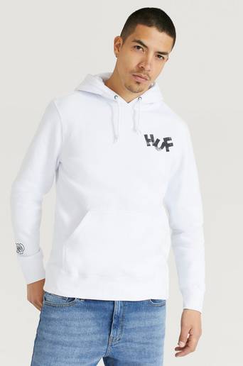 HUF Hoodie Haze Brush P/O Hoodie Vit