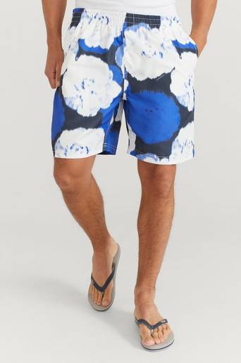 HUF Badshorts Hamptons Beach Short Blå