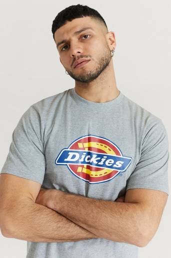 Dickies T-Shirt Icon Logo Tee Grå