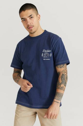 Dickies T-Shirt Halma Tee Blå