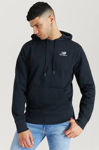 New Balance Hoodie NB Essentials Embroidered Hoodie Svart