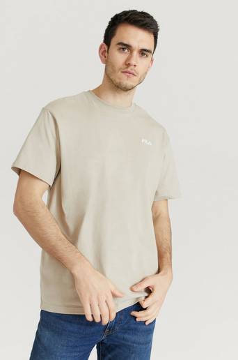 FILA T-Shirt Men Fonda Oversized Dropped Shoulder Tee Natur
