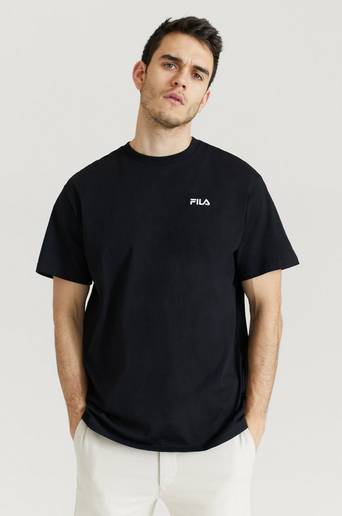 FILA T-Shirt Men Fonda Oversized Dropped Shoulder Tee Svart