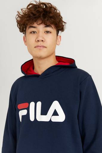 FILA Huvtröja Teens Unisex Andrey Classic Logo Hoody Blå