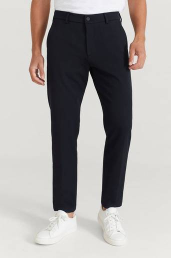 Les Deux Byxor Como Reg Suit Pants Blå