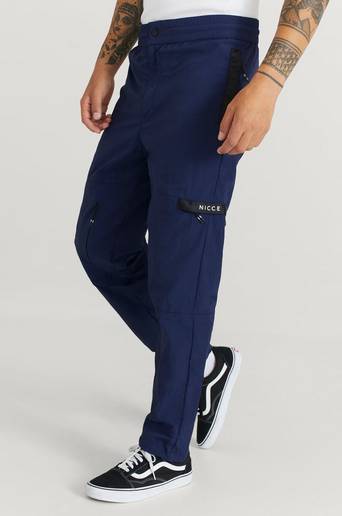 Nicce Byxor Java Cargo Pants Blå