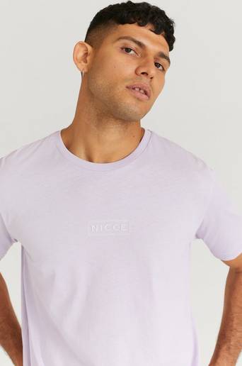 Nicce T-Shirt Plinth T-Shirt Lila