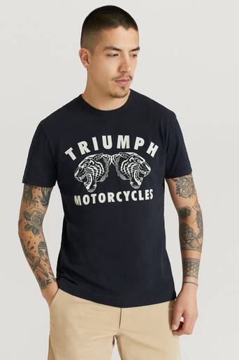 Triumph Motorcycles T-Shirt Stretton Svart