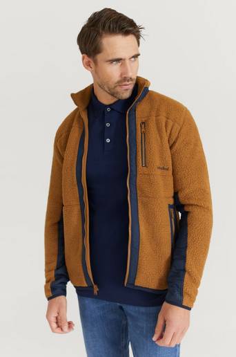 Timberland Ziptröja MM Sherpa Fleece Jacket Brun