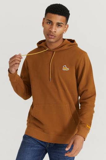 Timberland Hoodie Boots Logo Hoodie Grön