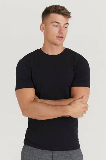 Björn Borg T-shirt Core Slim 2-pack Svart