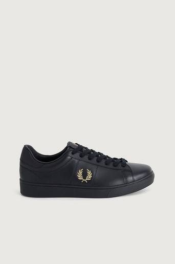 Fred Perry Sneakers Spencer Leather Svart