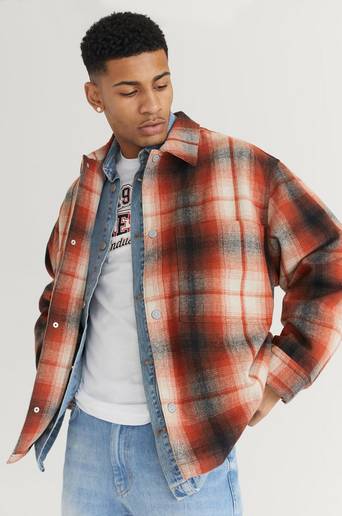 Levi's Overshirt Portola Chore Coat Anatase PIC Brun