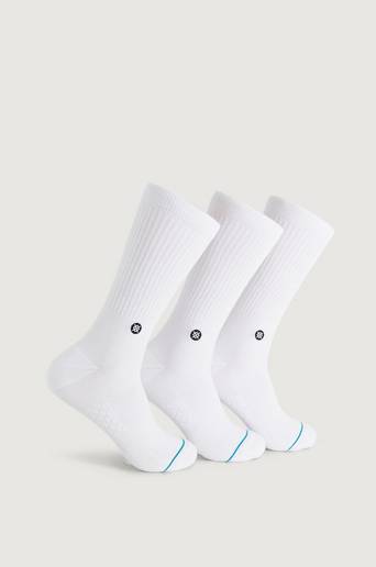 Stance 3-Pack Strumpor Icon 3 Pack Vit