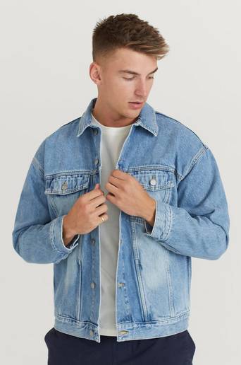 Dr.Denim Jeansjacka Eno Jacket Blå