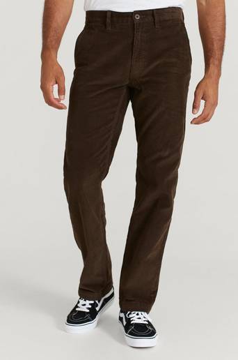 Vans Chinos MN Authentic Chino Cord Relaxed Pant Svart