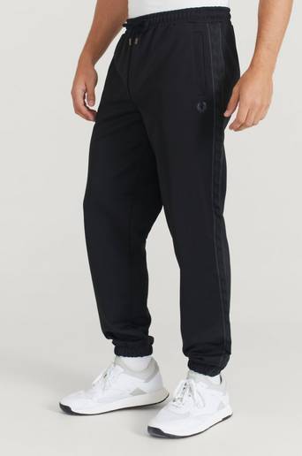 Fred Perry Mjukisbyxor Tonal Taped Track Pant Svart