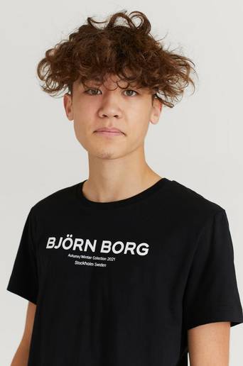 Björn Borg T-Shirt Sthlm T-Shirt Svart