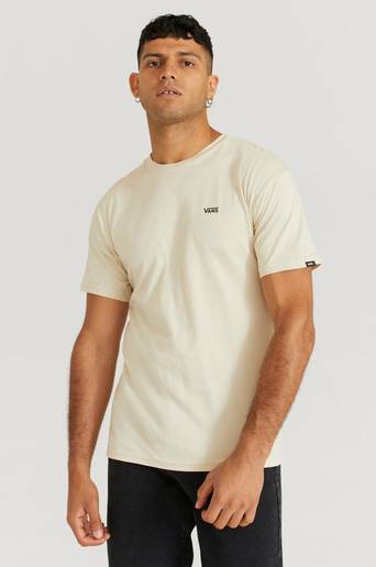 Vans T-Shirt MN Left Chest Logo Tee Beige