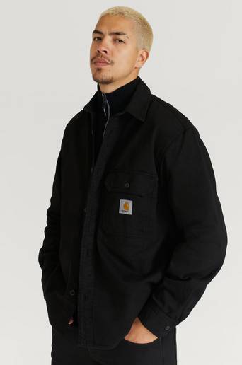 Carhartt WIP Overshirt Reno Shirt Jac Svart