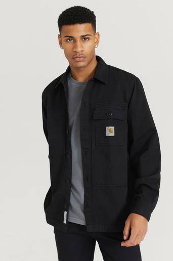 Carhartt WIP Overshirt L/S Charter Shirt Svart