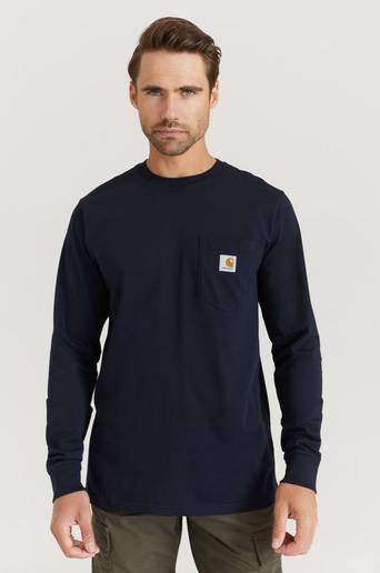 Carhartt WIP Långärmad T-Shirt L/S Pocket T-Shirt Blå