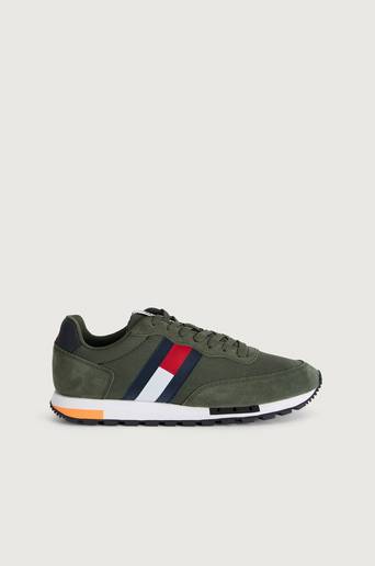 Tommy Hilfiger Sneakers Retro TJM MIX Pop Runner Grön