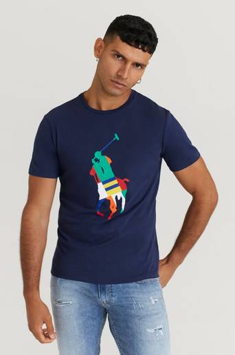 Polo Ralph Lauren T-Shirt Big PP S/S T-Shirt Blå