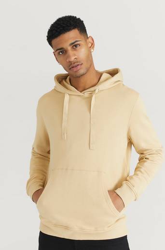 Resteröds Huvtröja Hoodie Bamboo Beige