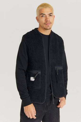 Resteröds Väst Fleece Vest Svart