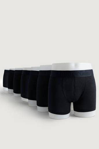 Resteröds 7-Pack Boxerkalsonger Boxer Organic Cotton 7-Pack Svart